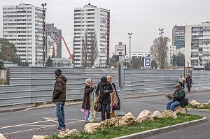 PLUS IMPORTANT PROGRAMME DE RENOVATION URBAINE  DE CLICHY-MONTFERMEIL, QUARTIER DE BARGUE, SEINE-SAINT-DENIS (93), ILE-DE-FRANCE 