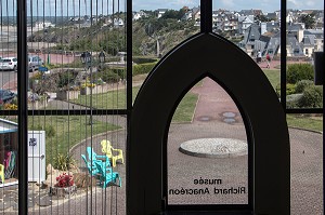 FACADE DU MUSEE D'ART MODERNE RICHARD ANACREON, GRANVILLE, MANCHE (50), FRANCE 