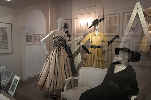 INTERIEUR DU MUSEE CHRISTIAN DIOR, GRANVILLE, MANCHE (50), FRANCE 