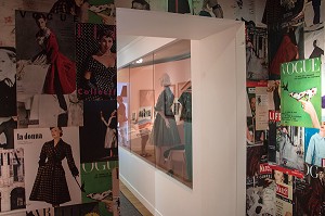 INTERIEUR DU MUSEE CHRISTIAN DIOR, GRANVILLE, MANCHE (50), FRANCE 