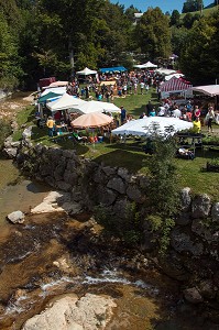 FETE DES PAYSANS ET ARTISANS, ENTREMONT-LE-VIEUX, SAVOIE (73), FRANCE 