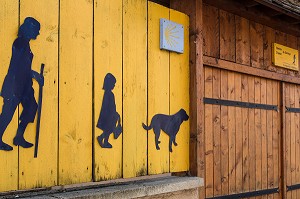 ACCUEIL SUR LE CHEMIN DE SAINT-JACQUES DE COMPOSTELLE, ILLIERS-COMBRAY, EURE-ET-LOIR (28), FRANCE 