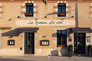 FACADE DU RESTAURANT 'LA MAISON D'A COTE' DE CHRISTOPHE HAY, MONTLIVAULT, LOIR-ET-CHER (41), FRANCE 