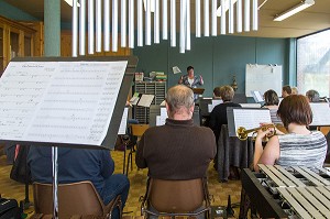 ECOLE DE MUSIQUE L'AVENIR RUGLOIS, RUGLES (27), FRANCE 