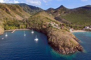 ANSE DUFOUR ET ANSE NOIRE, LES ANSES-D‘ARLET, MARTINIQUE, ANTILLES FRANCAISES, FRANCE 