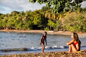 PLAGE DE LA BRECHE, TARTANE, LA TRINITE, PRESQU'ILE DE LA CARAVELLE, MARTINIQUE, ANTILLES FRANCAISES, FRANCE 