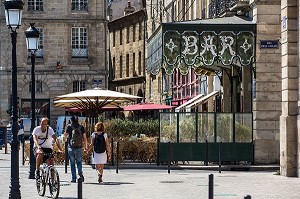 BAR LE CASTAN, QUAI DE LA DOUANE, VILLE DE BORDEAUX, GIRONDE (33), FRANCE 