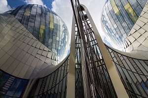 CITE DU VIN, ESPLANADE DE PONTAC, VILLE DE BORDEAUX, GIRONDE 33), FRANCE, MENTION OBLIGATOIRE : ARCHITECTE XTU ARCHITECTS/LA CITE DU VIN