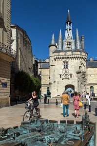 PORTE CAILHAU, PLACE DU PALAIS, VILLE DE BORDEAUX, GIRONDE (33), FRANCE 