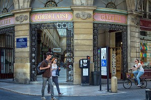 GALERIE BORDELAISE, RUE SAINTE-CATHERINE, VILLE DE BORDEAUX, GIRONDE (33), FRANCE 