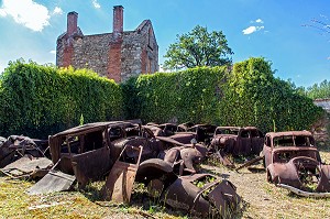 VILLAGE MARTYR D'ORADOUR-SUR-GLANE DETRUIT LE 10 JUIN 1944 PAR L'ARMEE ALLEMANDE, , HAUTE-VIENNE (87), FRANCE 