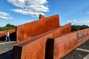 CENTRE DE MEMOIRE DU VILLAGE MARTYR D'ORADOUR-SUR-GLANE DETRUIT LE 10 JUIN 1944 L'ARMEE ALLEMANDE, BATAILLON SS PANZERGENADIER DER FUHRER AVEC UN MASSACRE DE LA POPULATION FAISANT 642 MORTS, HAUTE-VIENNE (87), FRANCE 