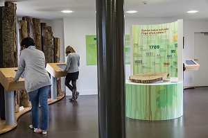 CENTRE D'INTERPRETATION DE LA FORET ET DE L'HOMME, CHATEAU DE SENONCHES (28), FRANCE 
