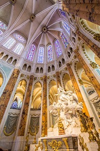 LE MAITRE AUTEL DE BRIBAN, CHOEUR DE LA CATHEDRALE NOTRE-DAME, CHARTRES (28), FRANCE 