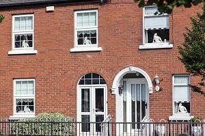 MAISON DANS LE QUARTIER RESIDENTIEL, QUARTIER SUD DE DUBLIN, IRLANDE 