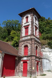 L'ARSENAL, ANCIENNE CASERNE DES SAPEURS-POMPIERS, IVRY-LA-BATAILLE (27), FRANCE 