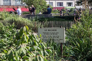 LE BUCHER, EMPLACEMENT OU FUT BRULEE JEANNE D'ARC LE 30 MAI 1431, ROUEN (76), FRANCE 