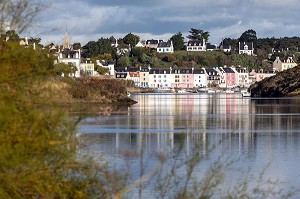 PETIT PORT DE PLAISANCE DE SAUZON, MORBIHAN (56), FRANCE 