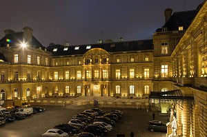 COUR INTERIEURE DU SENAT, PALAIS DU LUXEMBOURG, CHAMBRE HAUTE DU PARLEMENT FRANCAIS, PARIS (75), FRANCE 