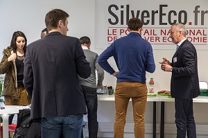 PETIT-DEJEUNER POUR LES TROPHEES SILVERECO 2017, SILVER INNOV', IVRY-SUR-SEINE (94), FRANCE 