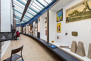LA GALERIE DES EXPOSITIONS THEMATIQUES, MUSEE DU COMPA, CONSERVATOIRE DE L'AGRICULTURE, CHARTRES (28), FRANCE 