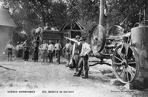 BATTERIE DE SARRASIN EN NORMANDIE 