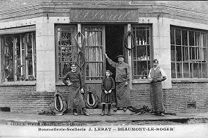 BOURRELLERIE SELLERIE, BEAUMONT LE ROGER, (27) EURE, HAUTE-NORMANDIE, FRANCE 