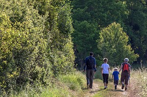 BALADE EN FAMILLE, RANDONNEE PEDESTRE DANS LA VALLEE DES CAILLES, BONCOURT, ANET,(28), FRANCE 