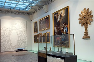VUE D’ENSEMBLE, DERNIERE GALERIE, MUSEE DU HIERON, PARAY-LE-MONIAL (71), FRANCE 