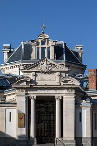 FACADE DU MUSEE DU HIERON, PARAY-LE-MONIAL (71), FRANCE 