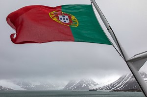 CROISIERE A BORD DE L'ASTORIA SOUS LE DRAPEAU DU PORTUGAL, FJORD DE MAGDALENA, SPITZBERG, SVALBARD, OCEAN ARCTIQUE, NORVEGE