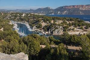 CALANQUE DE PORT MIOU ET BAIE DE CASSIS (13), FRANCE 