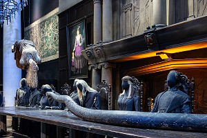 LA MORT DE CHARITY BURBAGE, STUDIO TOUR LONDON, THE MAKING OF HARRY POTTER, WARNER BROS, LEAVESDEN, ROYAUME UNI 