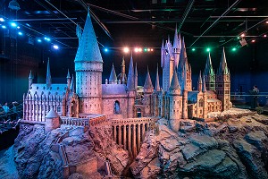 MAQUETTE DE POUDLARD, STUDIO TOUR LONDON, THE MAKING OF HARRY POTTER, WARNER BROS, LEAVESDEN, ROYAUME UNI 