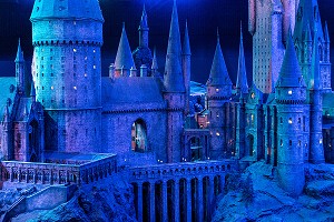 DETAIL MAQUETTE DE POUDLARD, STUDIO TOUR LONDON, THE MAKING OF HARRY POTTER, WARNER BROS, LEAVESDEN, ROYAUME UNI 