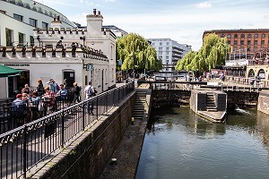 LES BERGES DU REGENT'S CANAL, LONDRES, GRANDE-BRETAGNE, EUROPE 