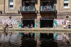 REGENT'S CANAL, LONDRES, GRANDE-BRETAGNE, EUROPE 