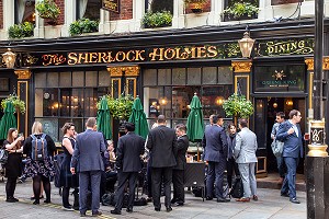 THE SHERLOCK HOLMES DINING, LONDRES, GRANDE-BRETAGNE, EUROPE 