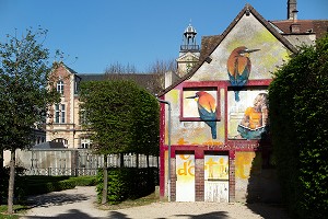 HOTEL DE MONTULE, PROPRIETE DE LA VILLE TRANSFORME EN MAISON DES ARTS, VILLE DE DREUX, EURE-ET-LOIR (28), FRANCE 