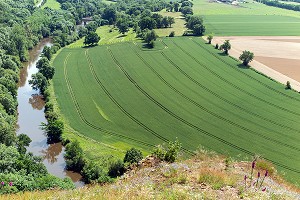 PAYSAGE DES GORGES DE L'ORNE, CLECY (14), SUISSE NORMANDE, FRANCE 