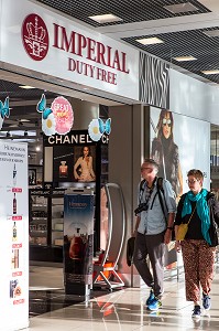 MAGASIN IMPERIAL, DUTY FREE, AEROPORT DE MOSCOU, RUSSIE, EUROPE