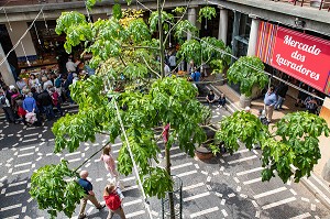 MARCHE COUVERT, MERCADO LAVRADORES, FUNCHAL, ILE DE MADERE, PORTUGAL 