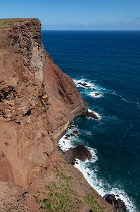 PONTA DO ROSTO SUR LE CHEMIN DE PONTA DE SAO LOURENCO, CANICAL, ILE DE MADERE, PORTUGAL 