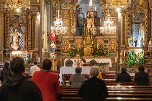 EGLISE DE SAO SEBASTIAO, CAMARA DE LOBOS, ILE DE MADERE, PORTUGAL 