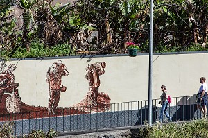 STREET ART, PONTA DO SOL, ILE DE MADERE, PORTUGAL 