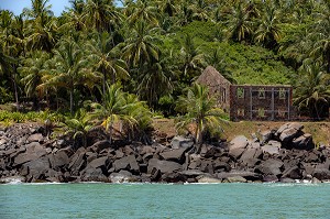 ILE ROYALE, ILE DU SALUT, KOUROU, GUYANE FRANCAISE, DEPARTEMENT-REGION D'OUTRE-MER, AMERIQUE DU SUD, FRANCE 