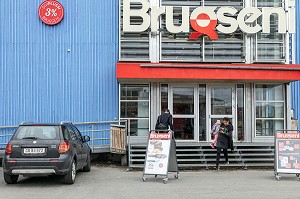 SUPERMARCHE BRUGSENI, SISIMIUT, GROENLAND, DANEMARK 