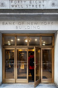 BUILDING DE LA BANK OF NEW YORK, 40 WALL STREET, MANHATTAN, NEW-YORK, ETATS-UNIS, USA 