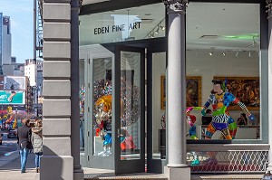 GALLERY EDEN FINE ART (GALERIE D’ART), BROOME STREET, SOHO, MANHATTAN, NEW-YORK, ETATS-UNIS, USA 