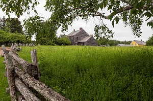 FERME MOREHOUSE, KINGS LANDING, VILLAGE HISTORIQUE ANGLOPHONE, PAROISSE DE PRINCE-WILLIAM, FREDERICTON, NOUVEAU-BRUNSWICK, CANADA, AMERIQUE DU NORD 